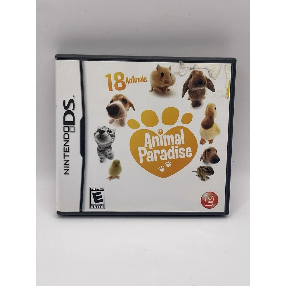 Nintendo DS 'Animal Paradise' Game Manual Included‎
